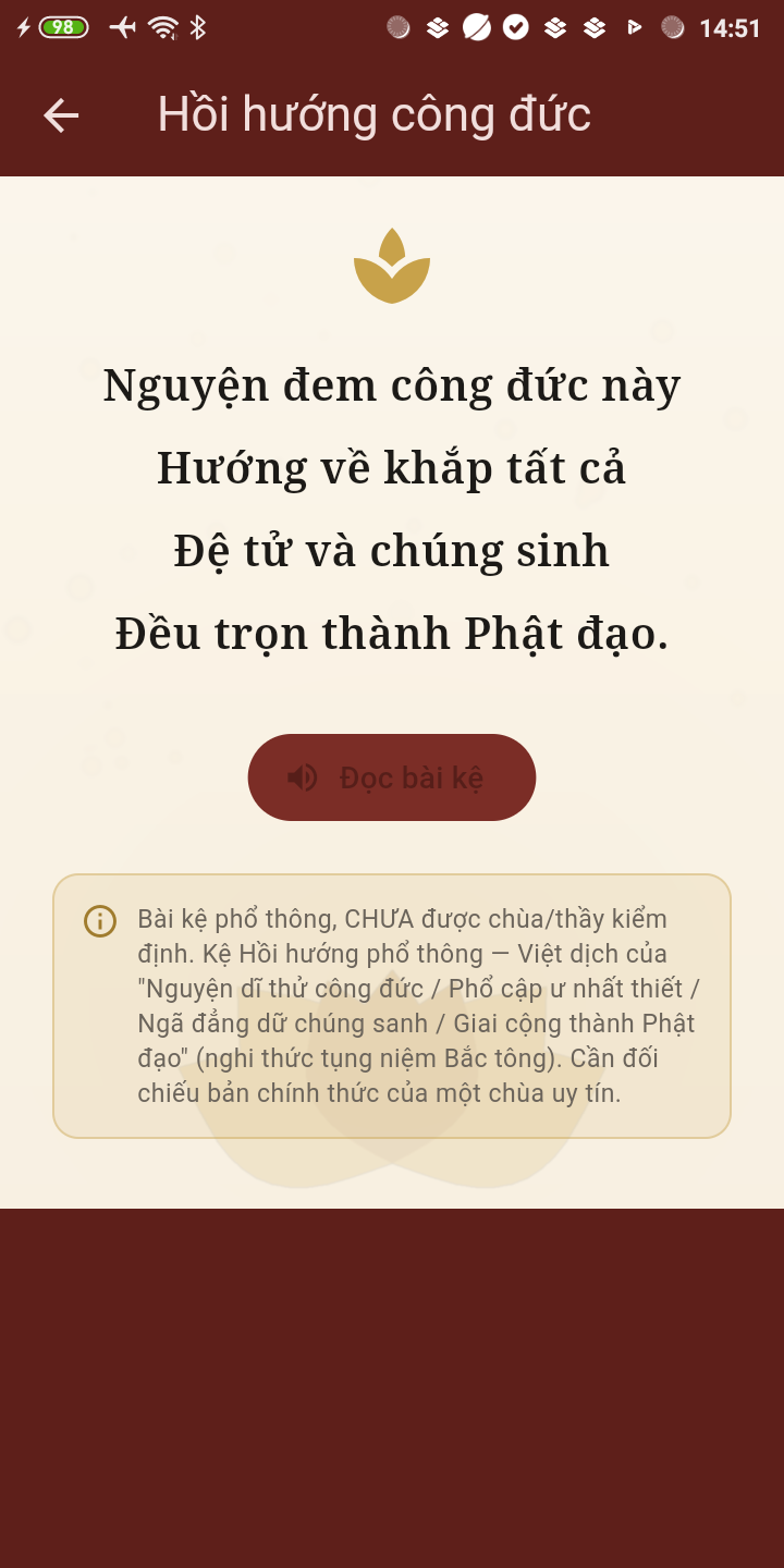Hồi hướng công đức cho người thân đã khuất