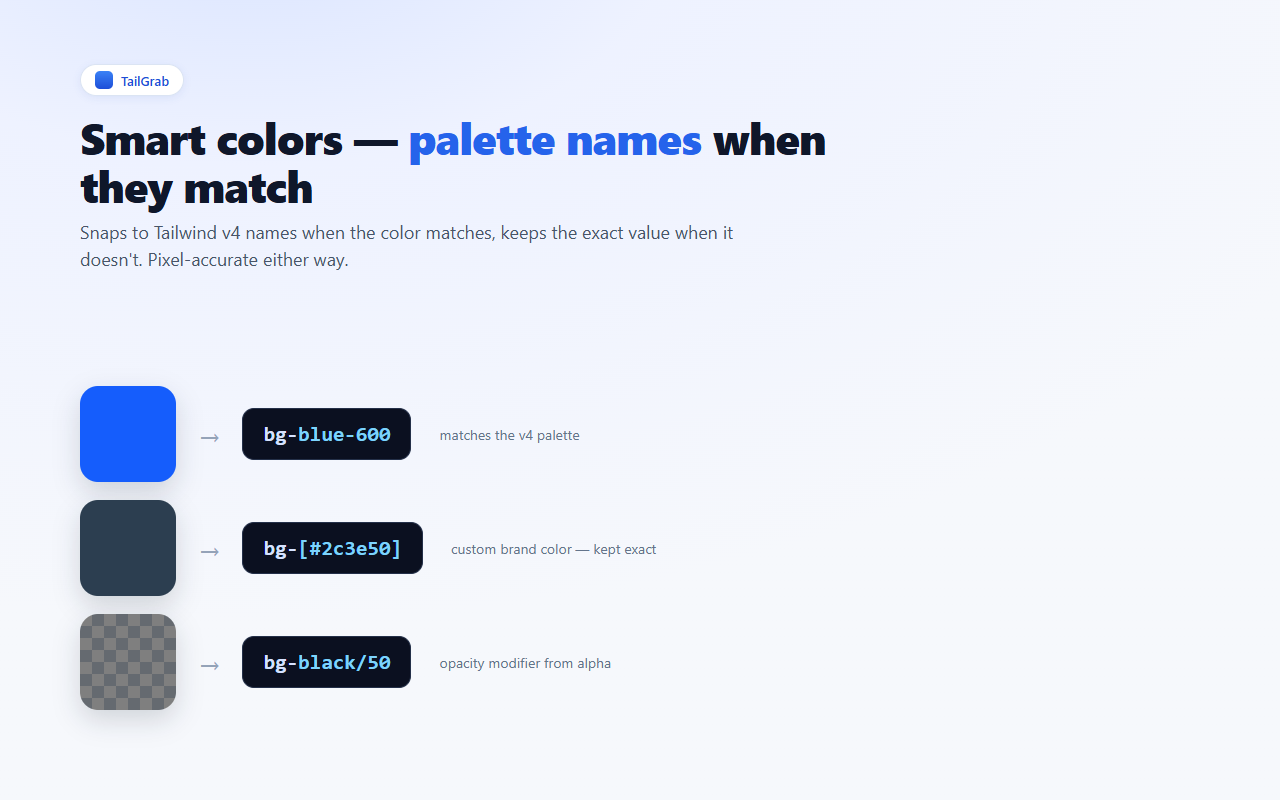 Smart palette color mapping