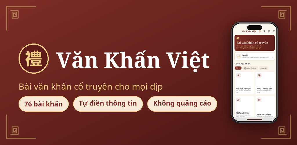 Văn Khấn Việt — bài văn khấn cổ truyền cho mọi dịp cúng lễ