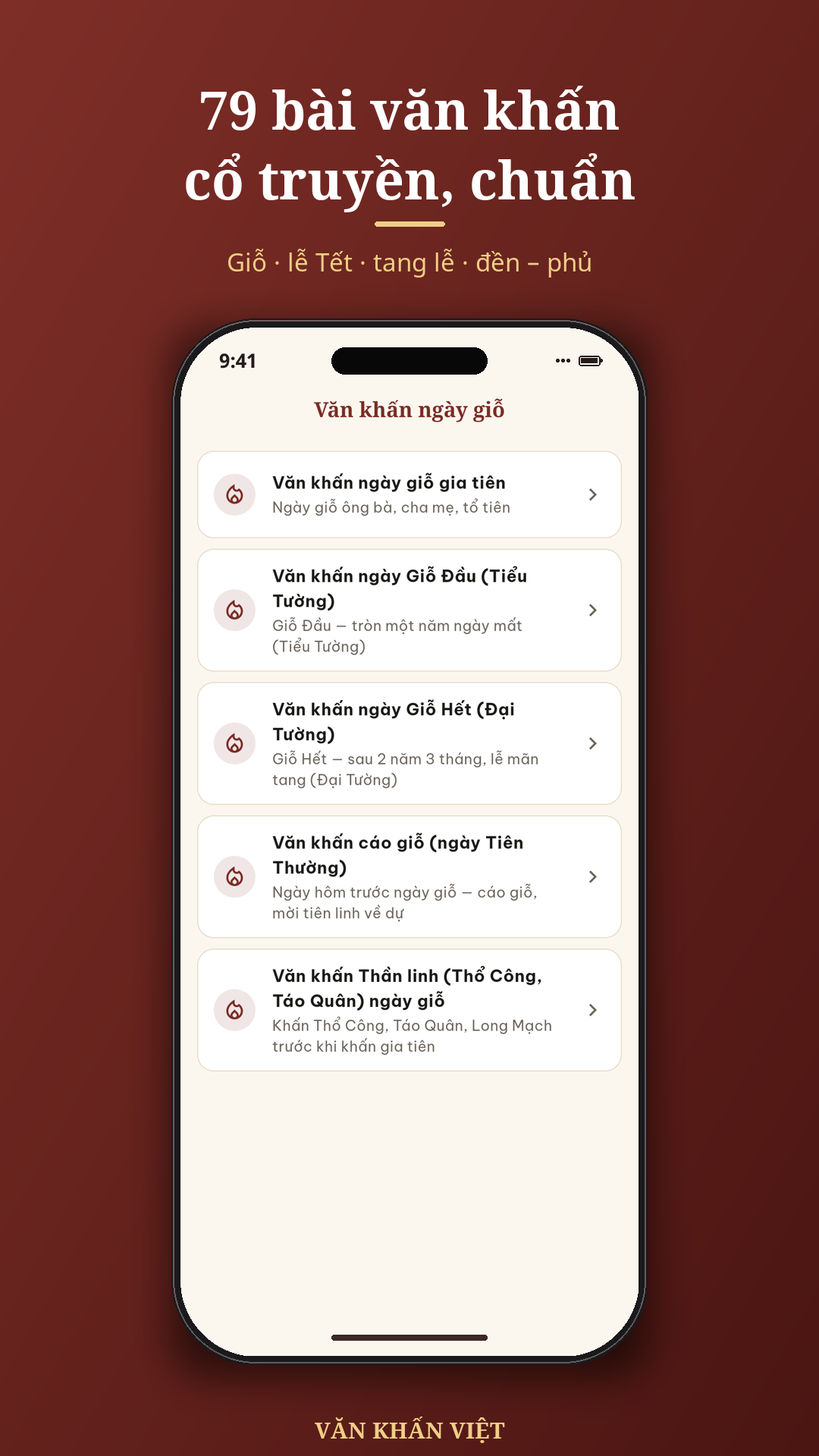 79 bài văn khấn cổ truyền theo từng dịp